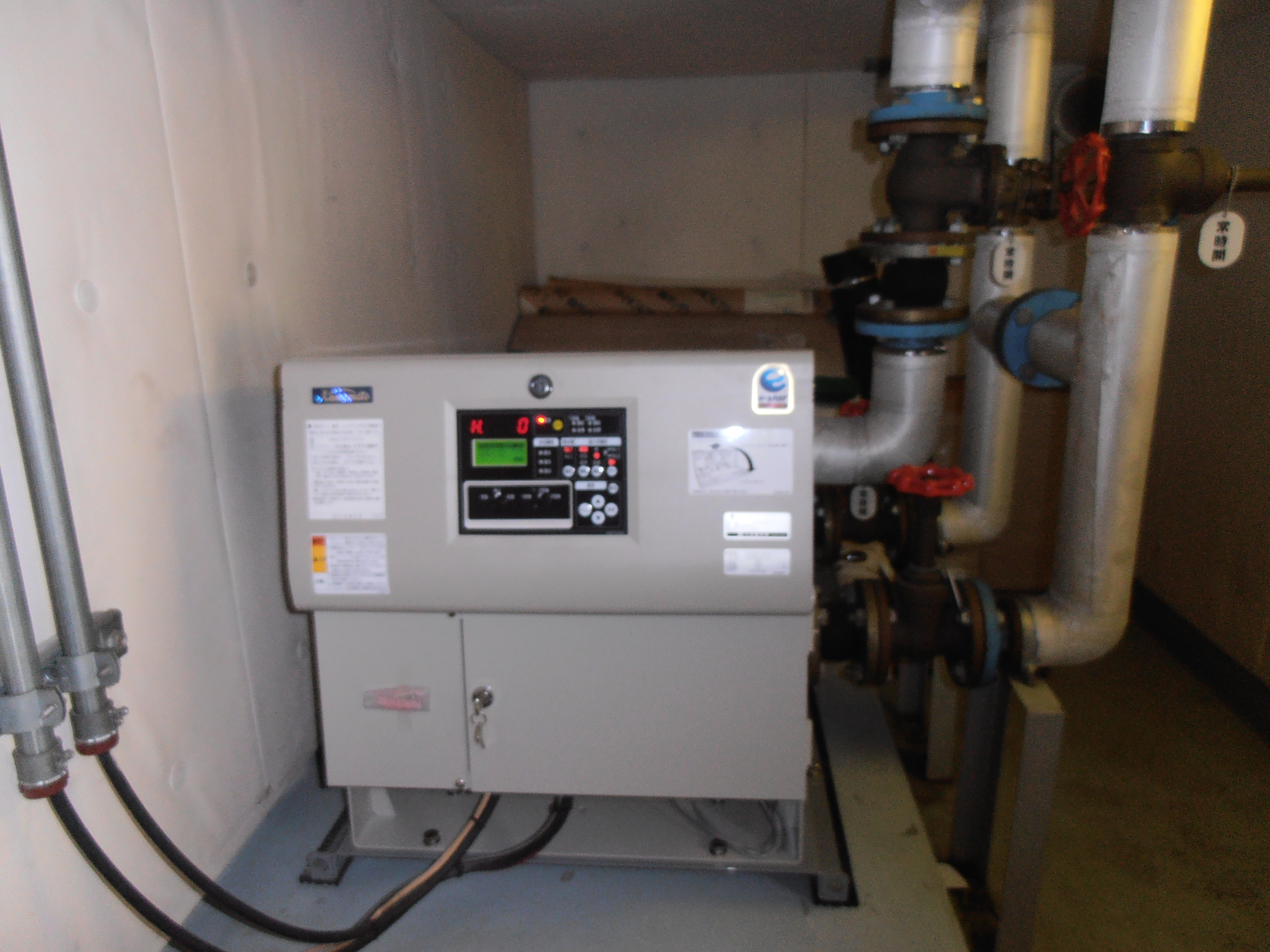 給水ポンプ取替