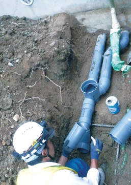 配管工事写真下